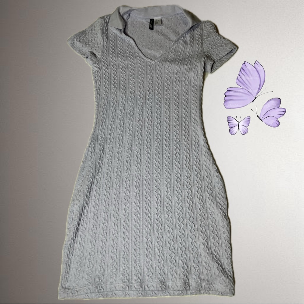 Purple Maxi low neck dress